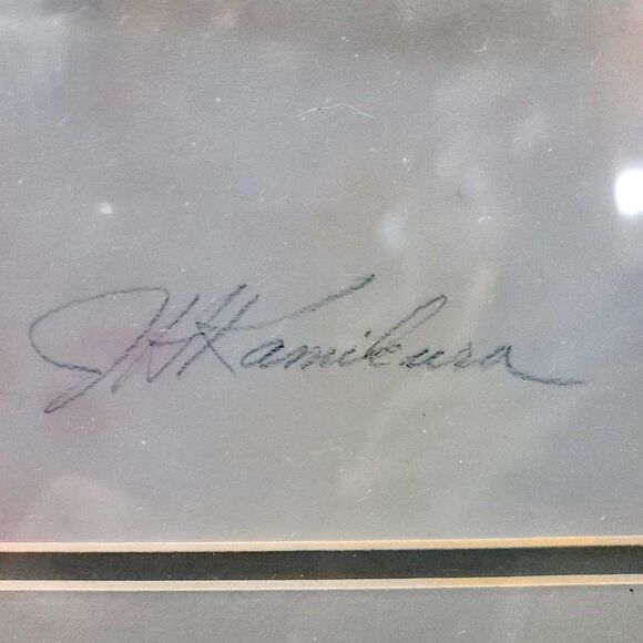 Joyce H Kamikura Window Roses‎ Watercolor Reproduction Print 1990 - Picture 3 of 6